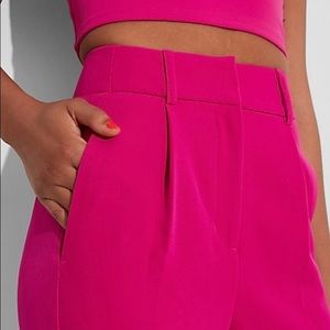 VERY high waisted pleated ankle pant